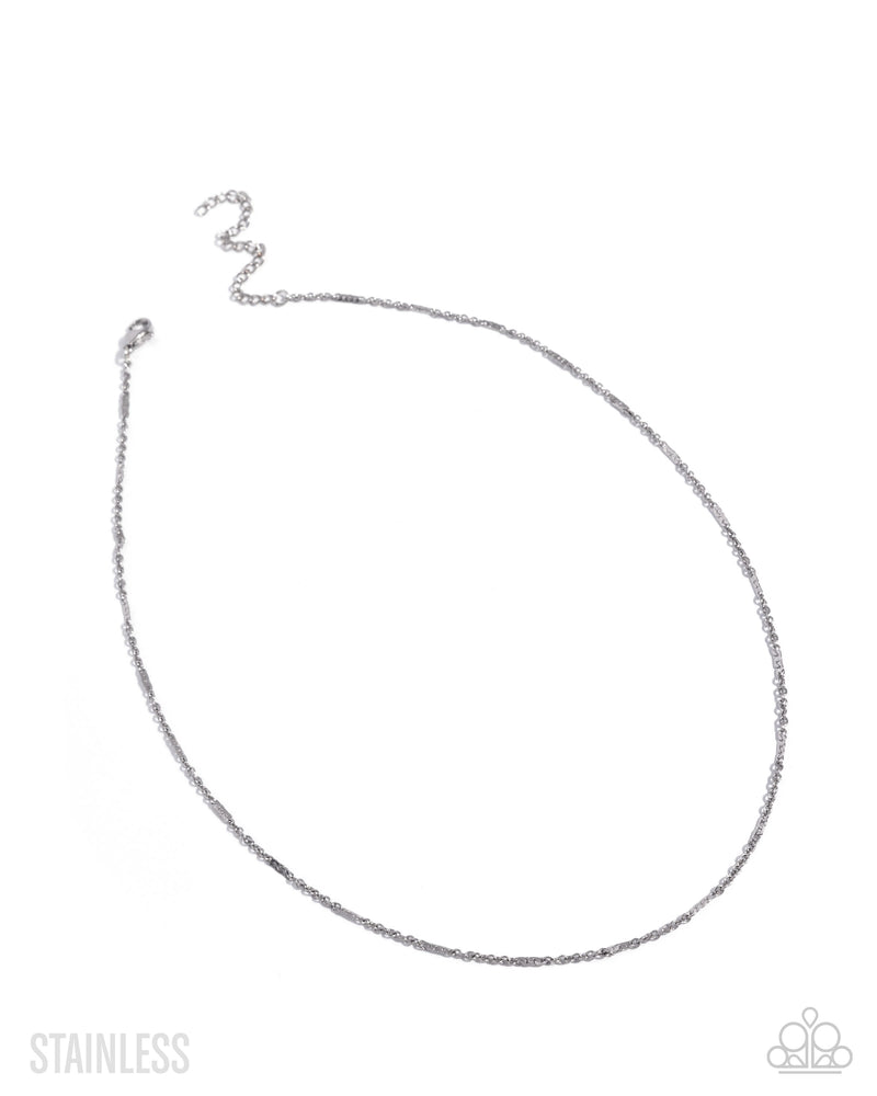 eight-dollar-jewelry-no-drama-silver-mens necklace-paparazzi-accessories