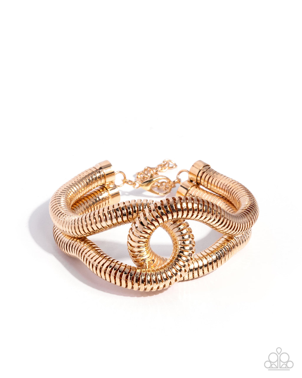 eight-dollar-jewelry-interlocked-ignition-gold-bracelet-paparazzi-accessories