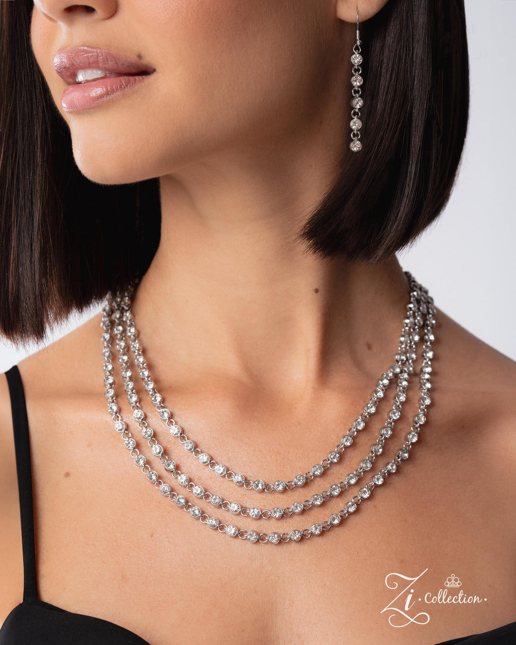 Demure - Zi Necklace - Paparazzi Accessories