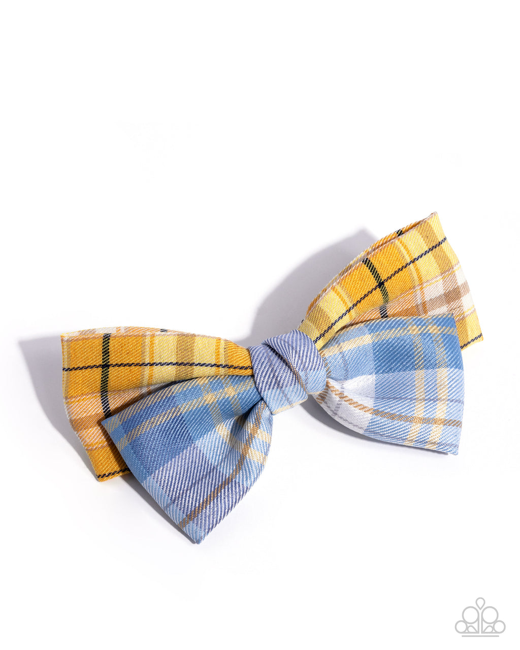 eight-dollar-jewelry-let-it-bow-blue-hair clip-paparazzi-accessories