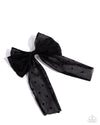 eight-dollar-jewelry-here-we-bow-again-black-hair clip-paparazzi-accessories
