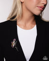 Blooming Biosphere - Pink Brooch - Paparazzi Accessories
