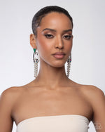 Ravishing Reputation - Green Post Earrings - Paparazzi Accessories