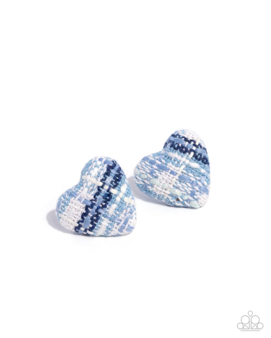 eight-dollar-jewelry-sweetheart-stitching-blue-post earrings-paparazzi-accessories