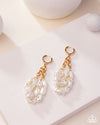 Sunset State of Mind - Gold Earrings - Paparazzi Accessories