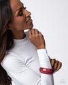 Modest Mirage - Red Bracelet - Paparazzi Accessories