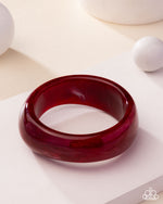 Modest Mirage - Red Bracelet - Paparazzi Accessories