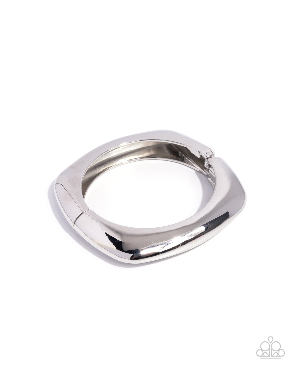 eight-dollar-jewelry-rounded-reflection-silver-bracelet-paparazzi-accessories