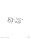 eight-dollar-jewelry-glow-time-white-post earrings-paparazzi-accessories