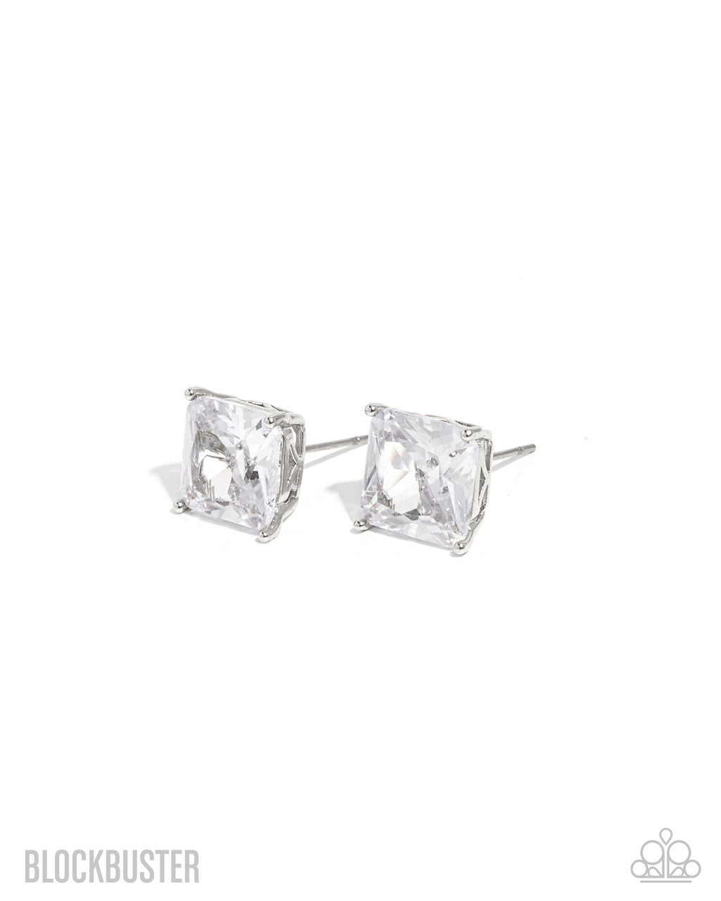 eight-dollar-jewelry-glow-time-white-post earrings-paparazzi-accessories