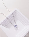 Enjoy the GLOW - White Necklace - Paparazzi Accessories