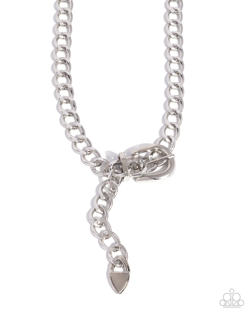 eight-dollar-jewelry-bold-buckle-silver-necklace-paparazzi-accessories
