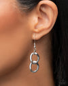 Bold Buckle - Silver Necklace - Paparazzi Accessories