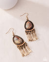 Swirled Sashay - Multi Earrings - Paparazzi Accessories