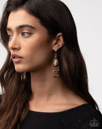 Swirled Sashay - Multi Earrings - Paparazzi Accessories