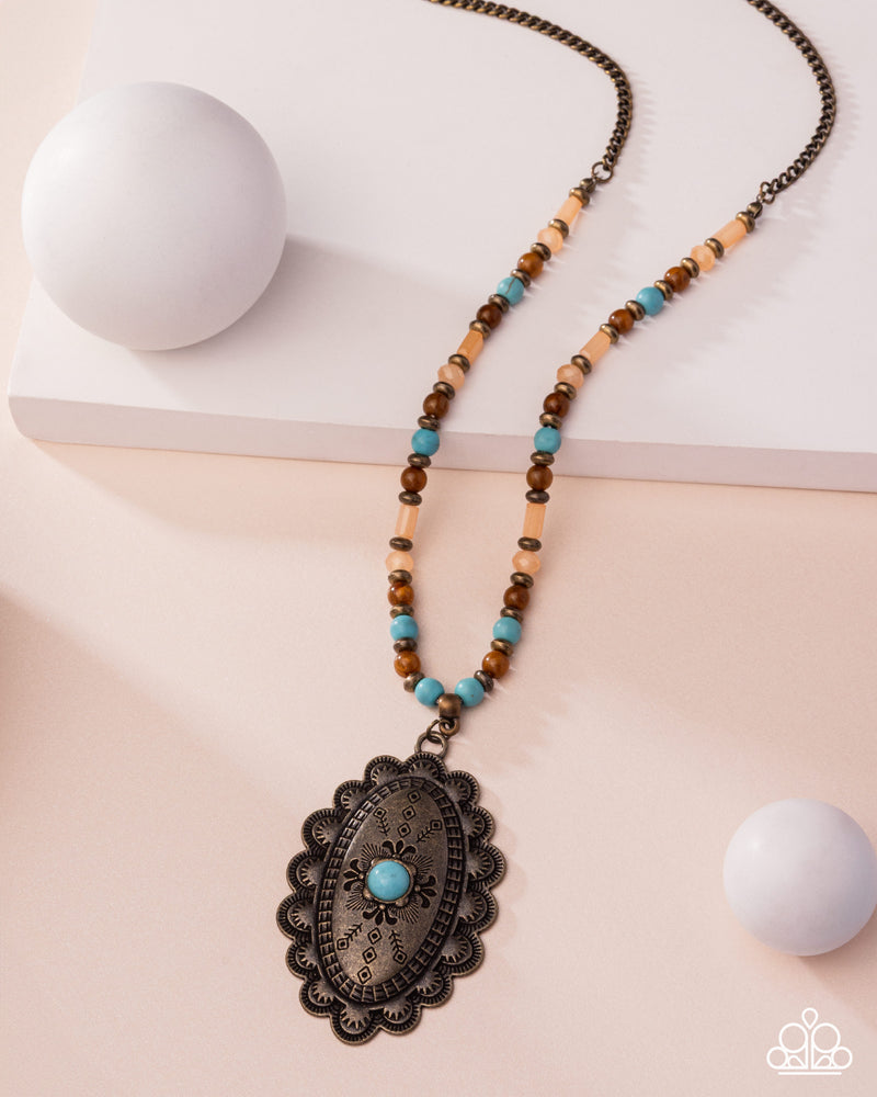 Soulful Stones - Multi Necklace - Paparazzi Accessories