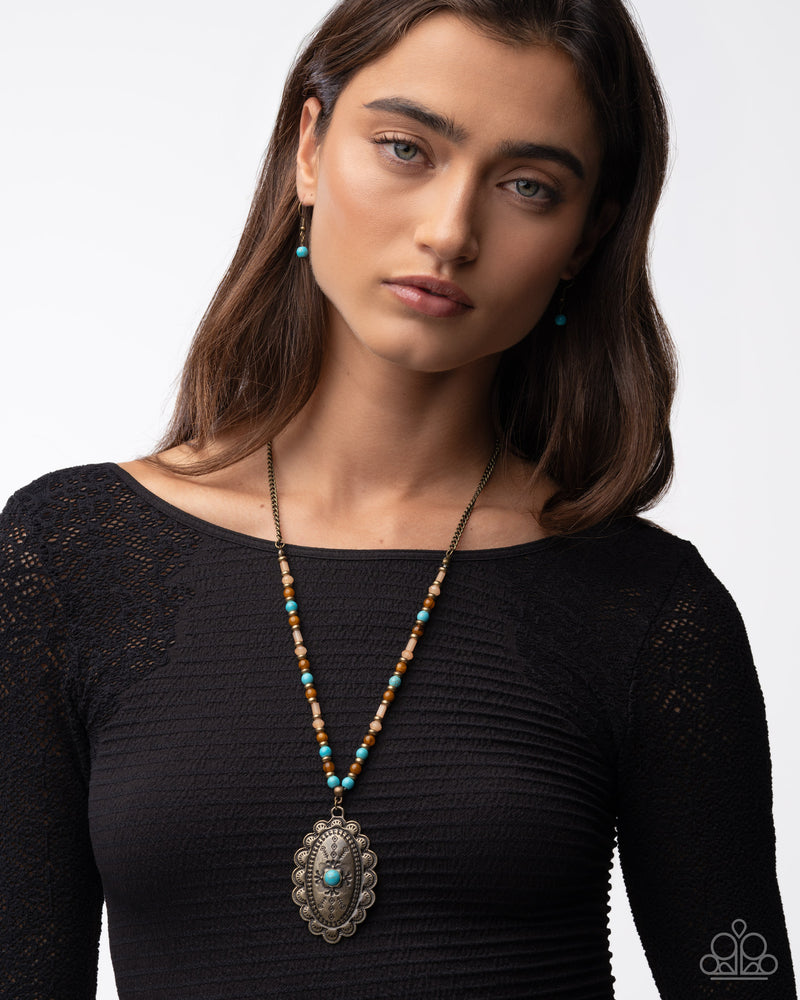 Soulful Stones - Multi Necklace - Paparazzi Accessories