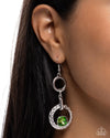 Center Cascade - Green Earrings - Paparazzi Accessories