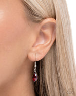 Glimpse of Glitz - Red Necklace - Paparazzi Accessories