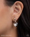 Flirty Finale - Multi Post Earrings - Paparazzi Accessories