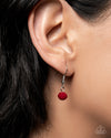 Teardrop Tale - Red Necklace - Paparazzi Accessories