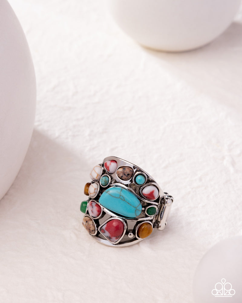 Medley Mayhem - Multi Ring - Paparazzi Accessories