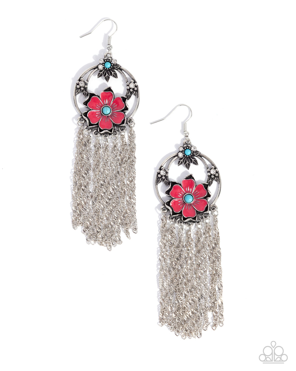 eight-dollar-jewelry-festive-fringe-pink-earrings-paparazzi-accessories