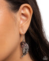 Angelic Appeal - Purple Earrings - Paparazzi Accessories