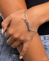 Cheer Craze - Silver Bracelet - Paparazzi Accessories
