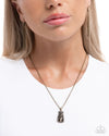 Australian Ambition - Brass Necklace - Paparazzi Accessories