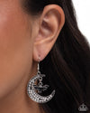 Handcrafted Halloween - Black Earrings - Paparazzi Accessories