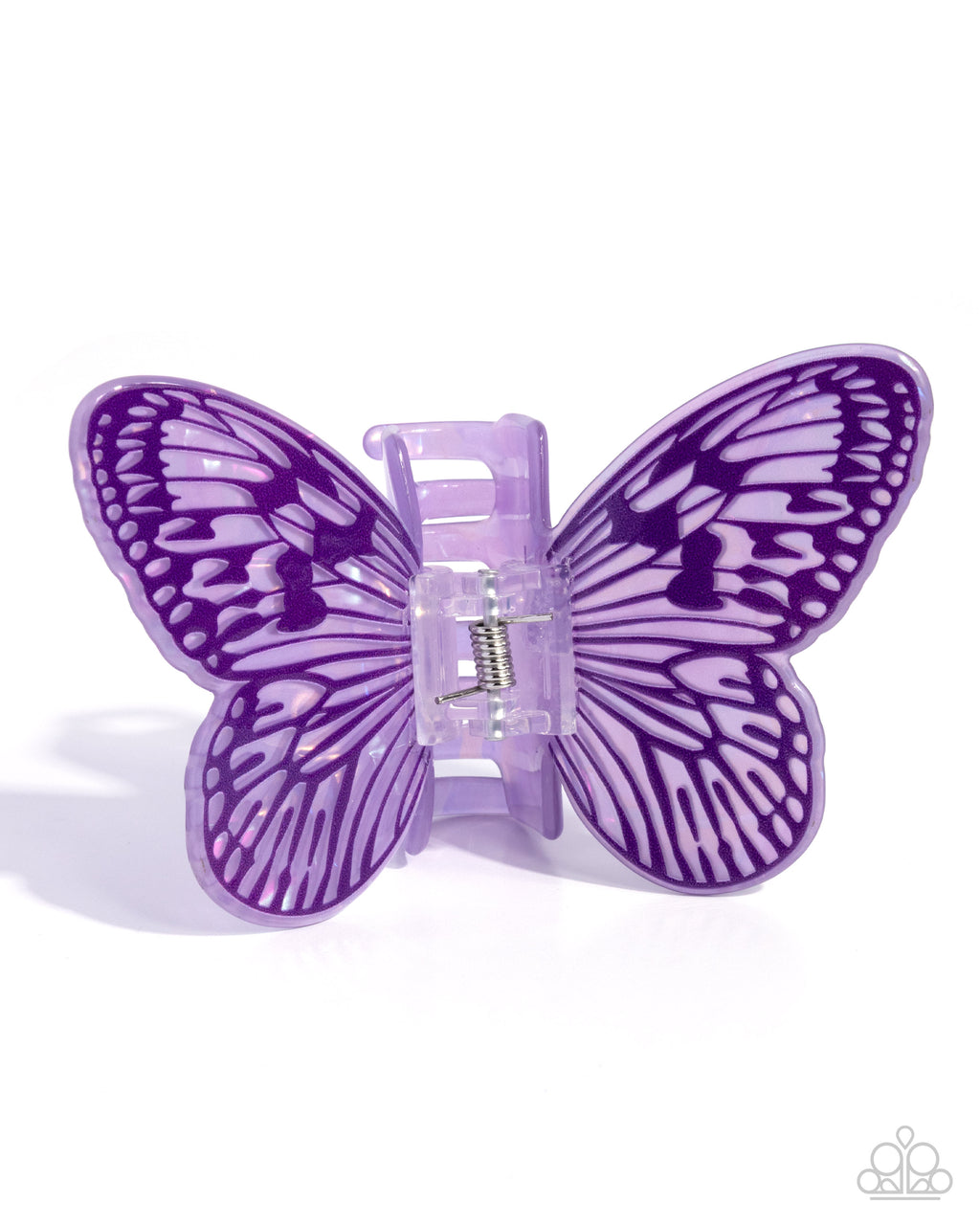 eight-dollar-jewelry-fluttering-focus-purple-hair clip-paparazzi-accessories