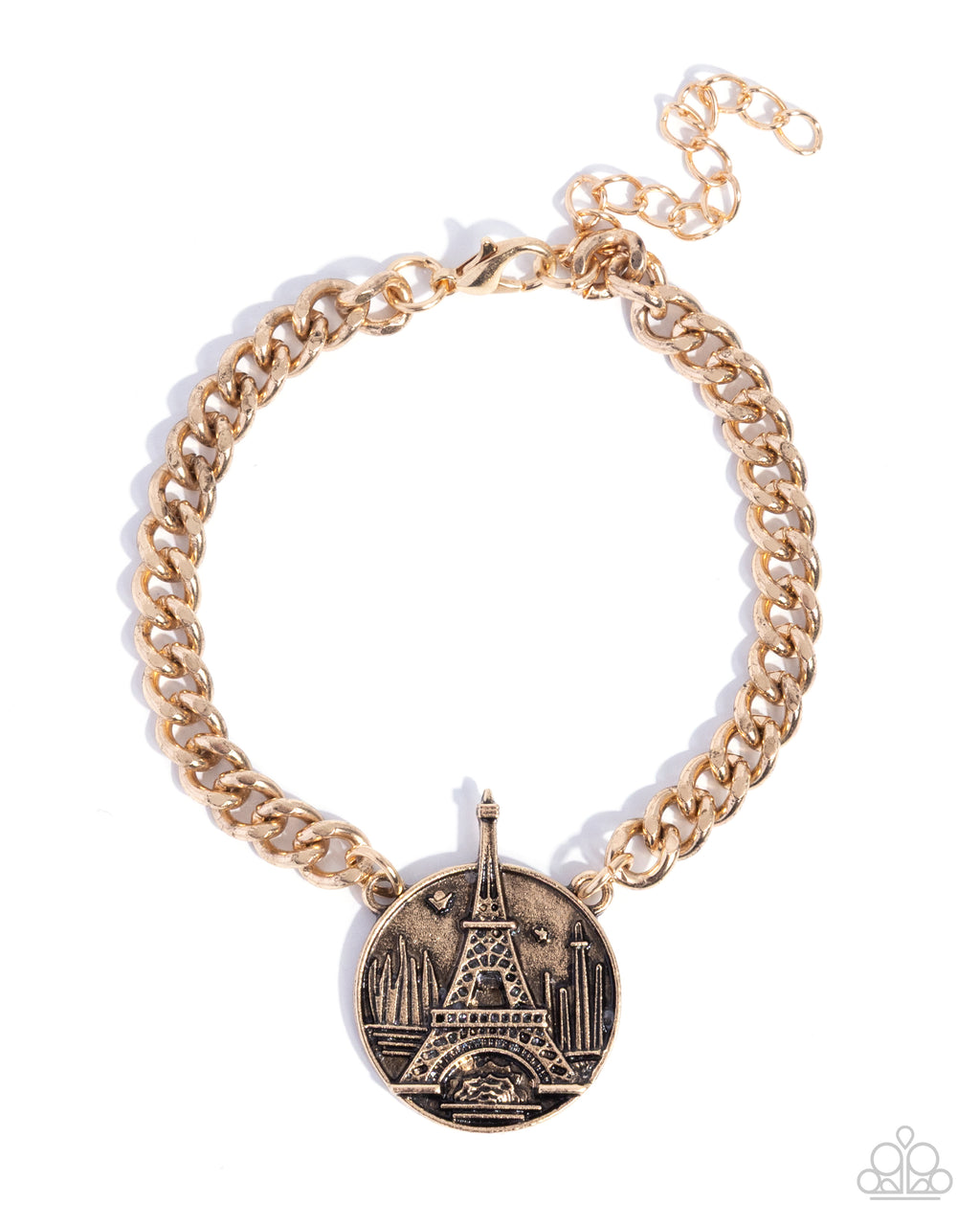 eight-dollar-jewelry-eiffel-tower-effect-gold-bracelet-paparazzi-accessories