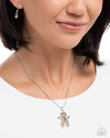 Gingerbread Glam - Brown Necklace - Paparazzi Accessories