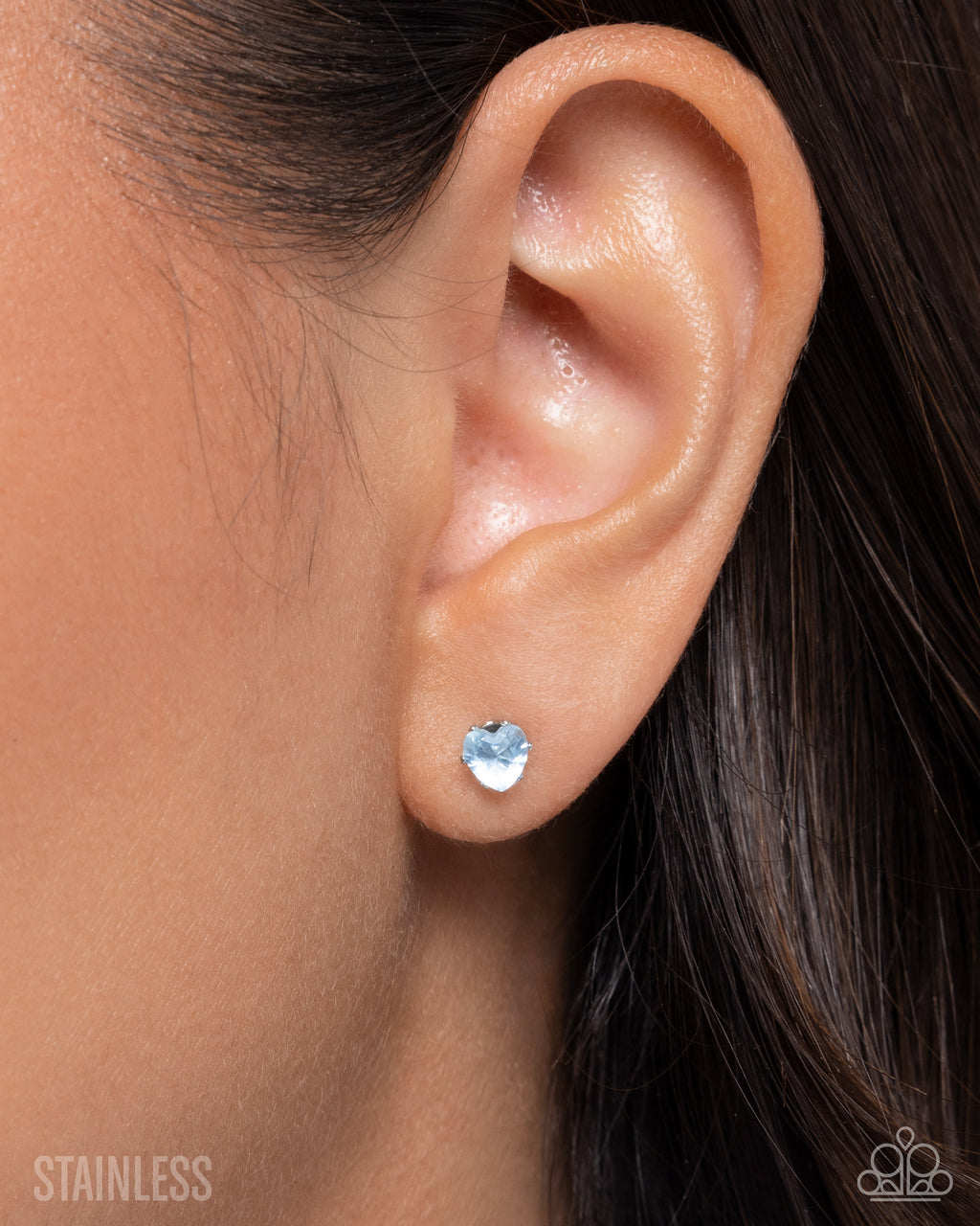 eight-dollar-jewelry-simple-sweetheart-blue-post earrings-paparazzi-accessories