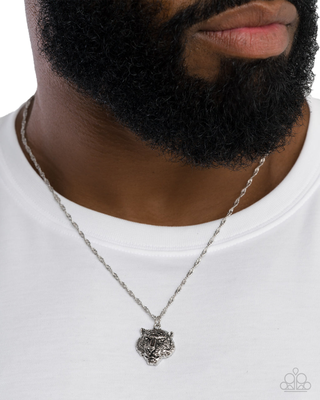 eight-dollar-jewelry-tiger-timeline-silver-mens necklace-paparazzi-accessories