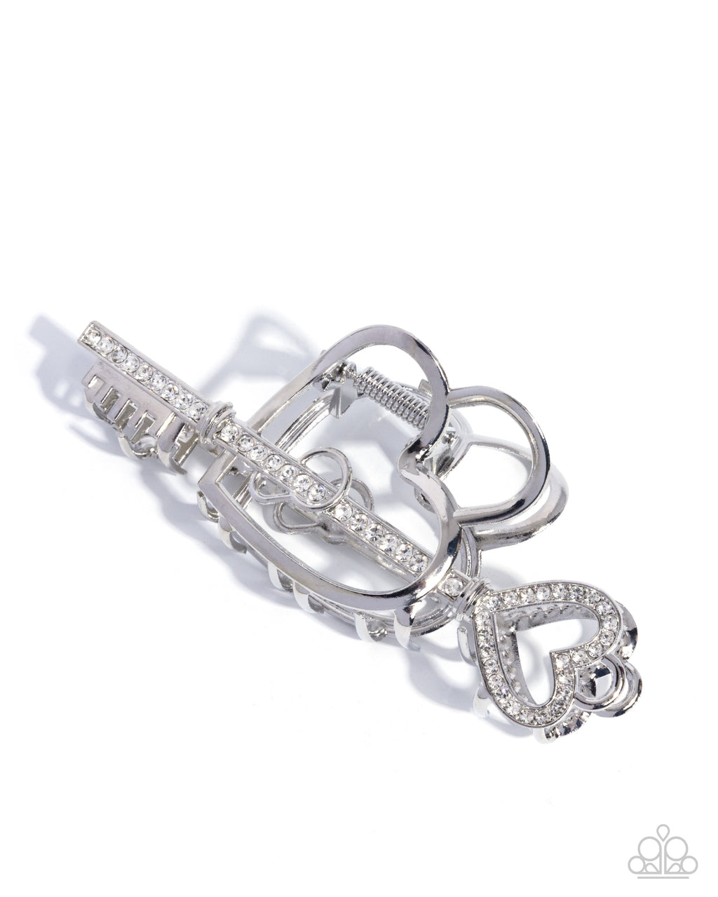 eight-dollar-jewelry-lasting-lounge-white-hair clip-paparazzi-accessories