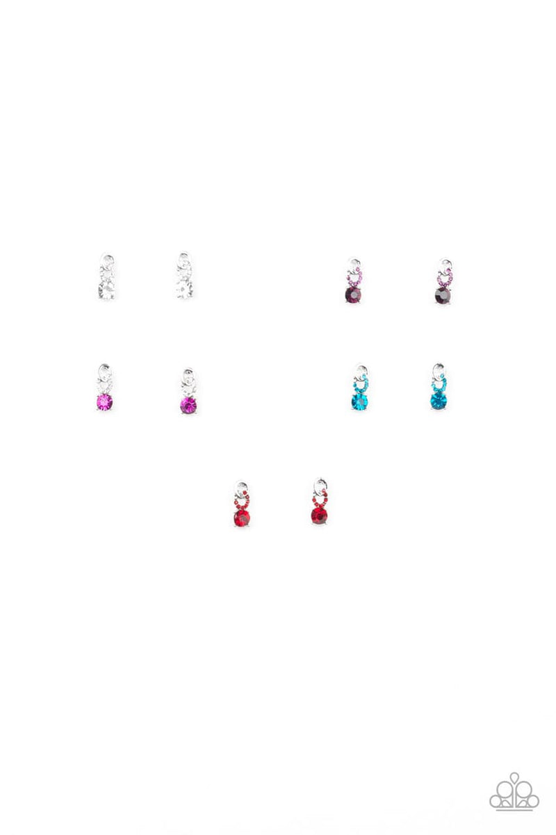 Starlet Shimmer Rhinestone Drop Earrings Pack of 5