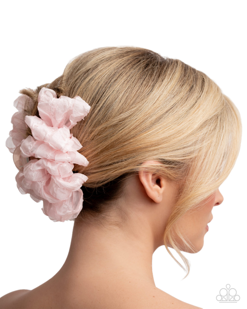 eight-dollar-jewelry-ballroom-bunch-pink-hair clip-paparazzi-accessories