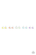 Starlet Shimmer Half Heart Earrings Pack of 10