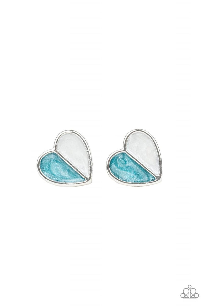 Starlet Shimmer Half Heart Earrings Pack of 10