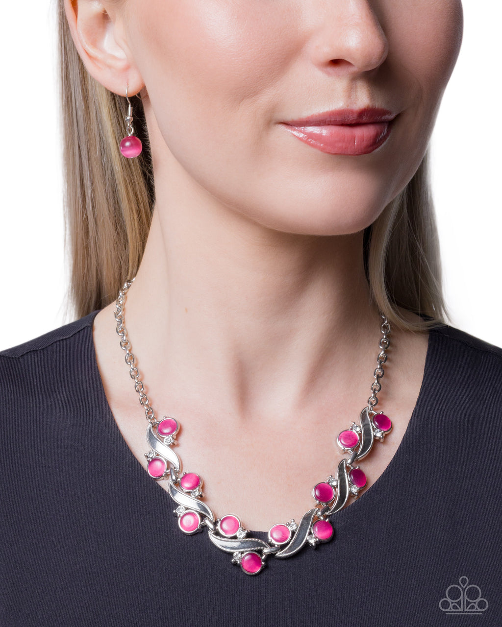 eight-dollar-jewelry-balanced-bliss-pink-necklace-paparazzi-accessories