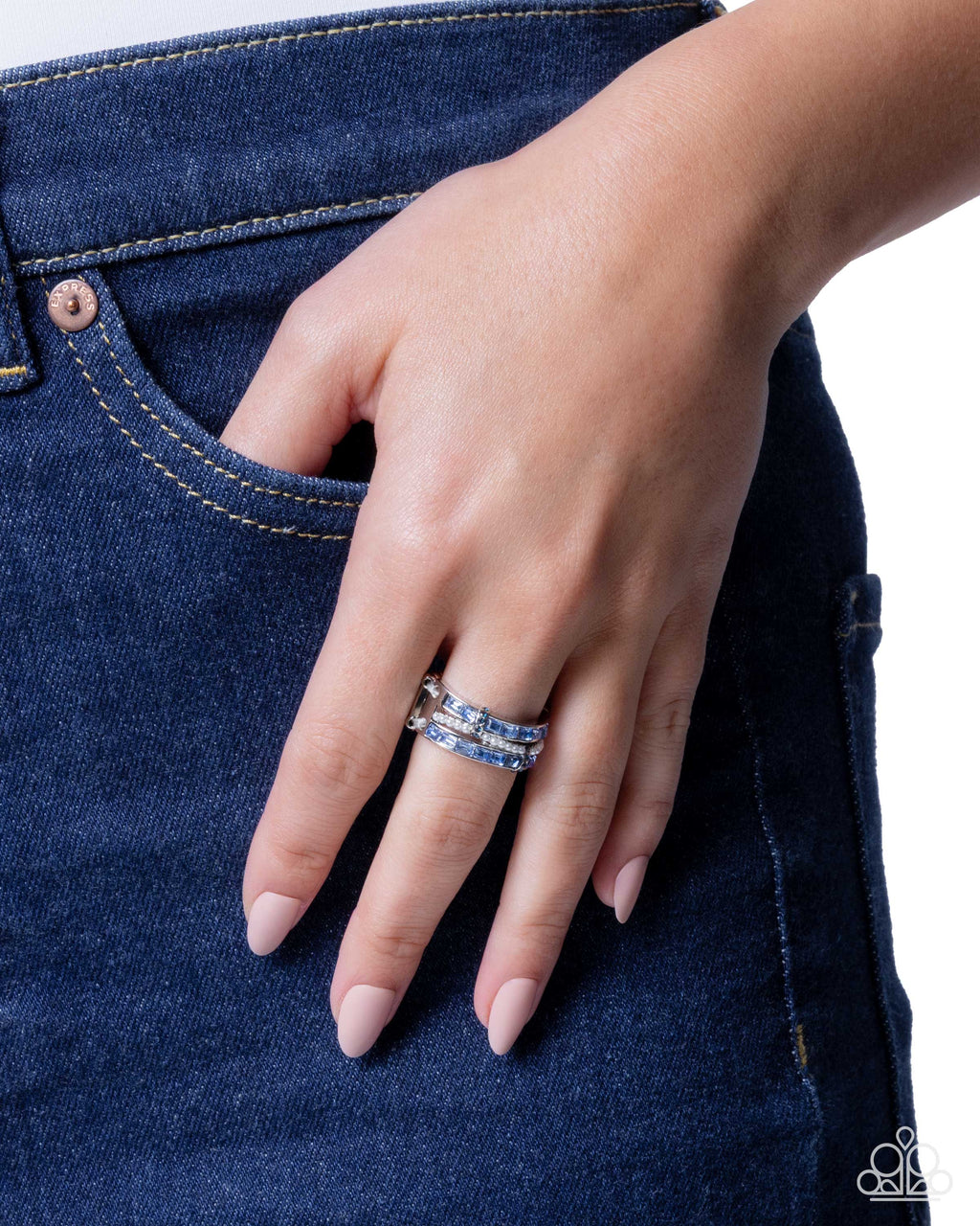 eight-dollar-jewelry-sophisticated-succession-blue-ring-paparazzi-accessories