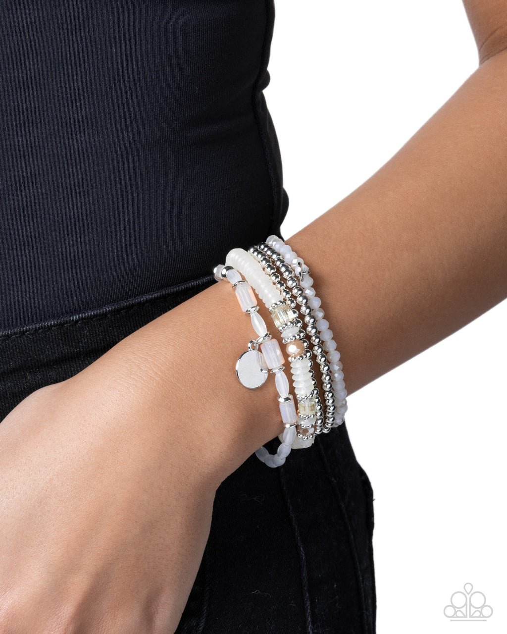 eight-dollar-jewelry-semester-strands-white-bracelet-paparazzi-accessories