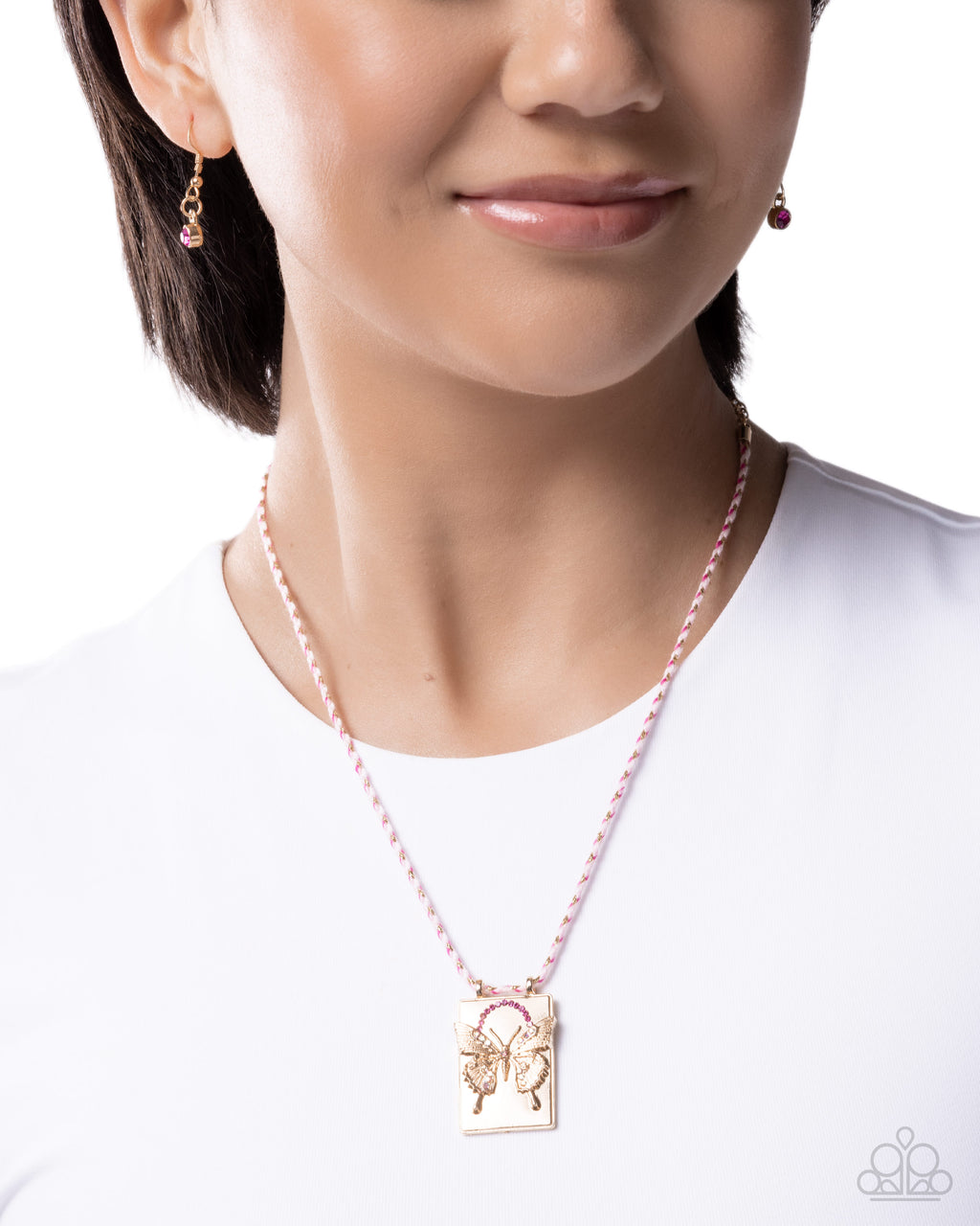 eight-dollar-jewelry-beguiling-butterfly-pink-necklace-paparazzi-accessories