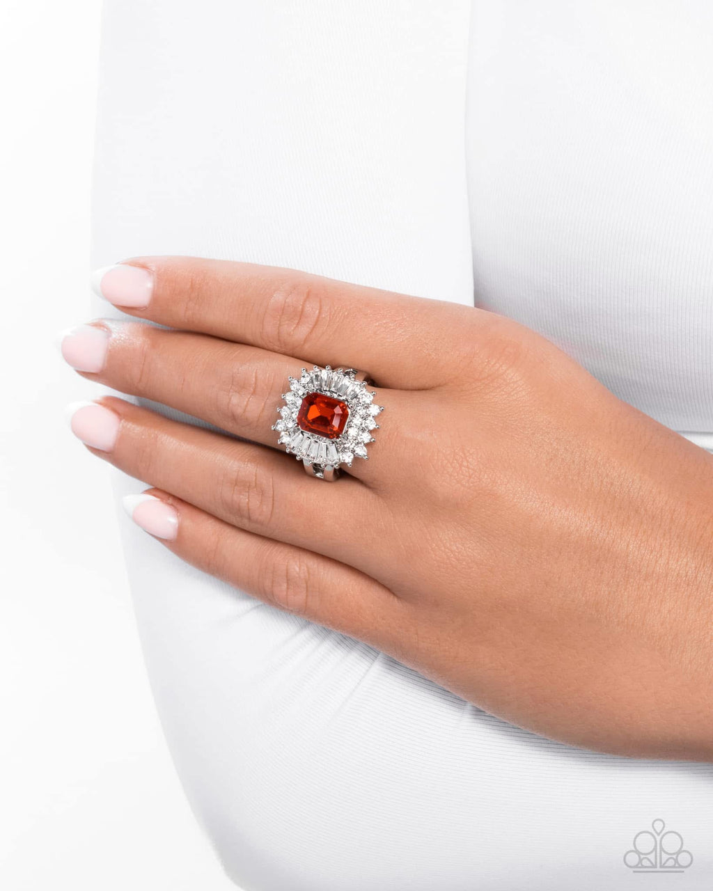 Promising Potential - Red Ring - Paparazzi Accessories