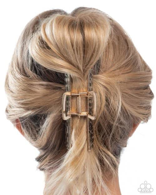 Cheetah Clip - Brown Hair Clip - Paparazzi Accessories