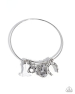 Cowboy Boot White Set - Complete Look - Paparazzi Accessories