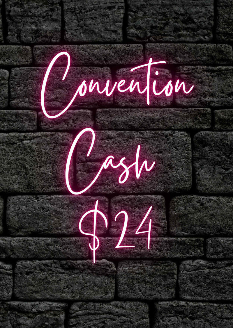 Convention Cash $24