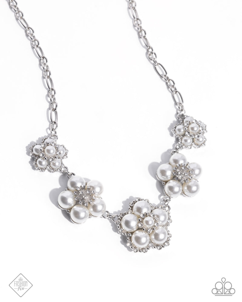 Cordially Chic - White Necklace